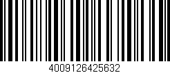 Código de barras (EAN, GTIN, SKU, ISBN): '4009126425632'