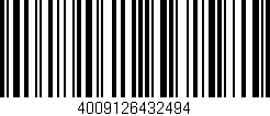 Código de barras (EAN, GTIN, SKU, ISBN): '4009126432494'