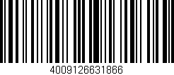 Código de barras (EAN, GTIN, SKU, ISBN): '4009126631866'