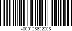 Código de barras (EAN, GTIN, SKU, ISBN): '4009126632306'