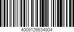 Código de barras (EAN, GTIN, SKU, ISBN): '4009126634904'