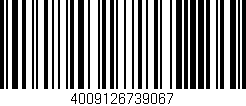 Código de barras (EAN, GTIN, SKU, ISBN): '4009126739067'