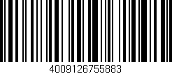 Código de barras (EAN, GTIN, SKU, ISBN): '4009126755883'