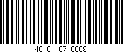 Código de barras (EAN, GTIN, SKU, ISBN): '4010118718809'