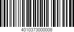Código de barras (EAN, GTIN, SKU, ISBN): '4010373000008'