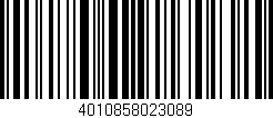 Código de barras (EAN, GTIN, SKU, ISBN): '4010858023089'