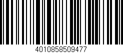 Código de barras (EAN, GTIN, SKU, ISBN): '4010858509477'