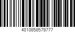 Código de barras (EAN, GTIN, SKU, ISBN): '4010858579777'