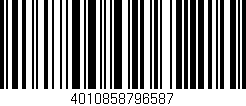 Código de barras (EAN, GTIN, SKU, ISBN): '4010858796587'