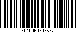 Código de barras (EAN, GTIN, SKU, ISBN): '4010858797577'