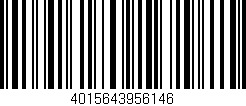 Código de barras (EAN, GTIN, SKU, ISBN): '4015643956146'