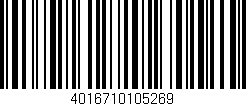 Código de barras (EAN, GTIN, SKU, ISBN): '4016710105269'