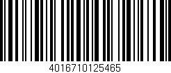 Código de barras (EAN, GTIN, SKU, ISBN): '4016710125465'