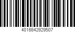 Código de barras (EAN, GTIN, SKU, ISBN): '4016842829507'