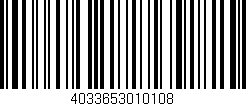 Código de barras (EAN, GTIN, SKU, ISBN): '4033653010108'