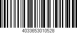 Código de barras (EAN, GTIN, SKU, ISBN): '4033653010528'