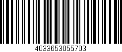 Código de barras (EAN, GTIN, SKU, ISBN): '4033653055703'