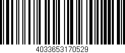 Código de barras (EAN, GTIN, SKU, ISBN): '4033653170529'