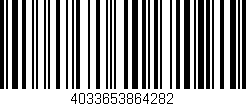 Código de barras (EAN, GTIN, SKU, ISBN): '4033653864282'