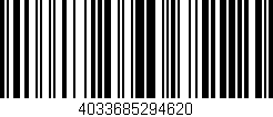 Código de barras (EAN, GTIN, SKU, ISBN): '4033685294620'