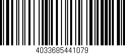 Código de barras (EAN, GTIN, SKU, ISBN): '4033685441079'