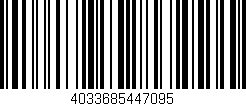 Código de barras (EAN, GTIN, SKU, ISBN): '4033685447095'