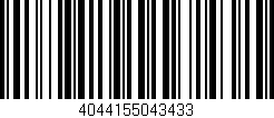 Código de barras (EAN, GTIN, SKU, ISBN): '4044155043433'