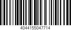 Código de barras (EAN, GTIN, SKU, ISBN): '4044155047714'