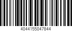 Código de barras (EAN, GTIN, SKU, ISBN): '4044155047844'