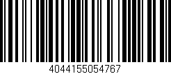 Código de barras (EAN, GTIN, SKU, ISBN): '4044155054767'