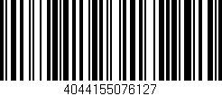 Código de barras (EAN, GTIN, SKU, ISBN): '4044155076127'