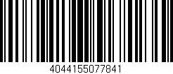 Código de barras (EAN, GTIN, SKU, ISBN): '4044155077841'