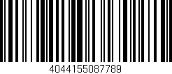 Código de barras (EAN, GTIN, SKU, ISBN): '4044155087789'