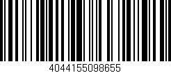 Código de barras (EAN, GTIN, SKU, ISBN): '4044155098655'