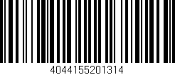 Código de barras (EAN, GTIN, SKU, ISBN): '4044155201314'