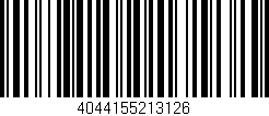 Código de barras (EAN, GTIN, SKU, ISBN): '4044155213126'