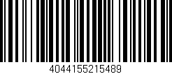 Código de barras (EAN, GTIN, SKU, ISBN): '4044155215489'