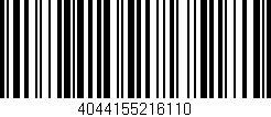 Código de barras (EAN, GTIN, SKU, ISBN): '4044155216110'