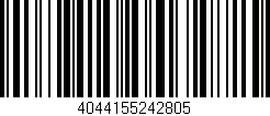 Código de barras (EAN, GTIN, SKU, ISBN): '4044155242805'