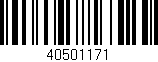 Código de barras (EAN, GTIN, SKU, ISBN): '40501171'