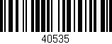 Código de barras (EAN, GTIN, SKU, ISBN): '40535'
