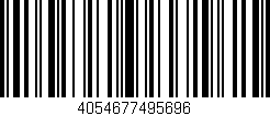 Código de barras (EAN, GTIN, SKU, ISBN): '4054677495696'