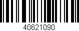 Código de barras (EAN, GTIN, SKU, ISBN): '40621090'