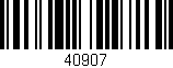 Código de barras (EAN, GTIN, SKU, ISBN): '40907'