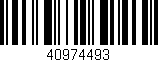 Código de barras (EAN, GTIN, SKU, ISBN): '40974493'