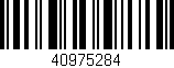 Código de barras (EAN, GTIN, SKU, ISBN): '40975284'