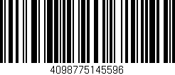 Código de barras (EAN, GTIN, SKU, ISBN): '4098775145596'