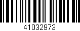 Código de barras (EAN, GTIN, SKU, ISBN): '41032973'