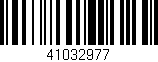 Código de barras (EAN, GTIN, SKU, ISBN): '41032977'