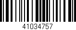 Código de barras (EAN, GTIN, SKU, ISBN): '41034757'